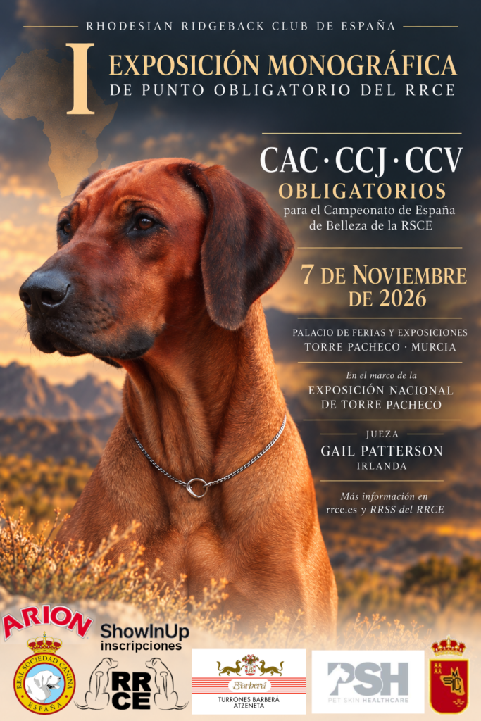 MONOGRÁFICA RHODESIAN RIDGEBACK CLUB ESPAÑA